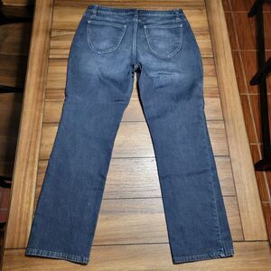 Lee Riders Denim Jeans Midrise Straight - Size 14M